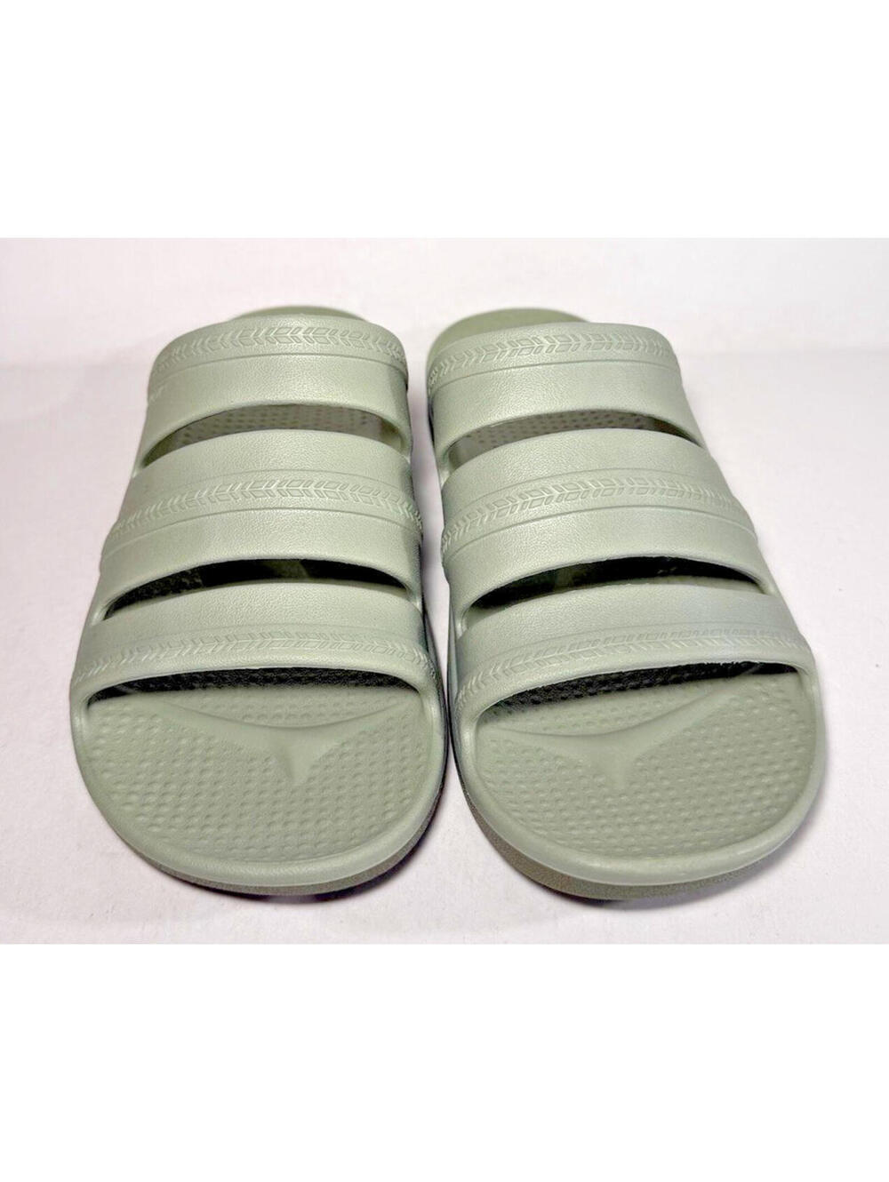 WACO Revitalign Cabana Slide Open Toe Sage Green